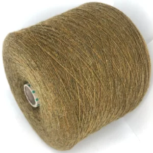 virgin-wool-blend-lace-weight-yarn-cone-green-knitting