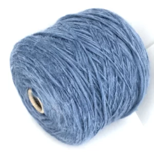 blue-wool-blend-thick-thin-yarn-on-cone-knitting