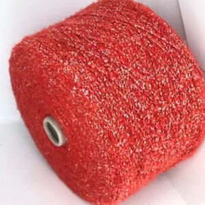 light-red-white-boucle-mohair-wool-yarn-on-cone-online-shop