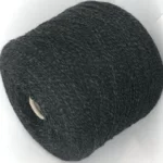 BLACK-GRAY-LACE-ACRYLIC-YARNS-ON-CONE