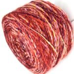 red-thick-thin-yarn-alpaca-wool-blend-cone-knitting