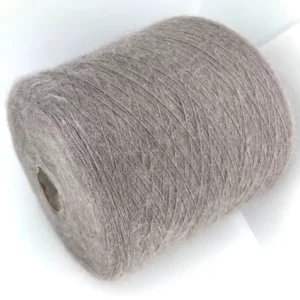 gray-glossy-fluffy-yarn-on-cones-knitting