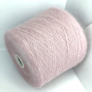 light-pink-silk-kid-mohair-fluffy-luxurious-yarn-on-cone-for-knitting-online-yarn-sale