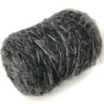 GRAY-BLACK-VIRGIN-WOOL-BLEND-YARN-ON-CONES-KNITTING