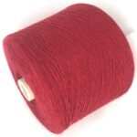 red-viscose-single-ply-yarn-on-cone-knitting