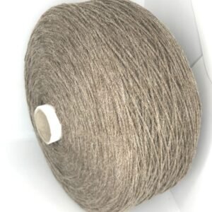 brown-virgin-wool-mohair-blend-sport-weight-yarn-on-cone-knitting