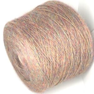 pink-acrylic-mix-yarn-on-cone-light-worsted-weight-knitting