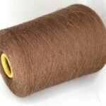 brown-virgin-wool-yarn-cone