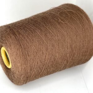 brown-virgin-wool-yarn-cone