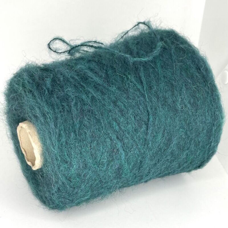 green-alpaca-wool-fluffy-yarn-cone-machine-knitting