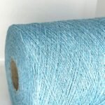 turquoise-blue-cashmere-silk-italian-yarn-on-cone-knitting