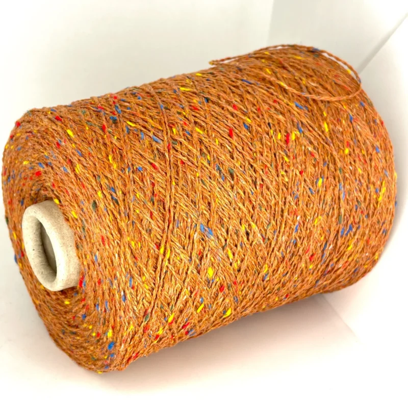 orange-multicolor-tweed-silk-merino-wool-blend-yarn-knitting-craft