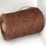 brown-alpaca-merino-wool-blend-yarn-on-cone