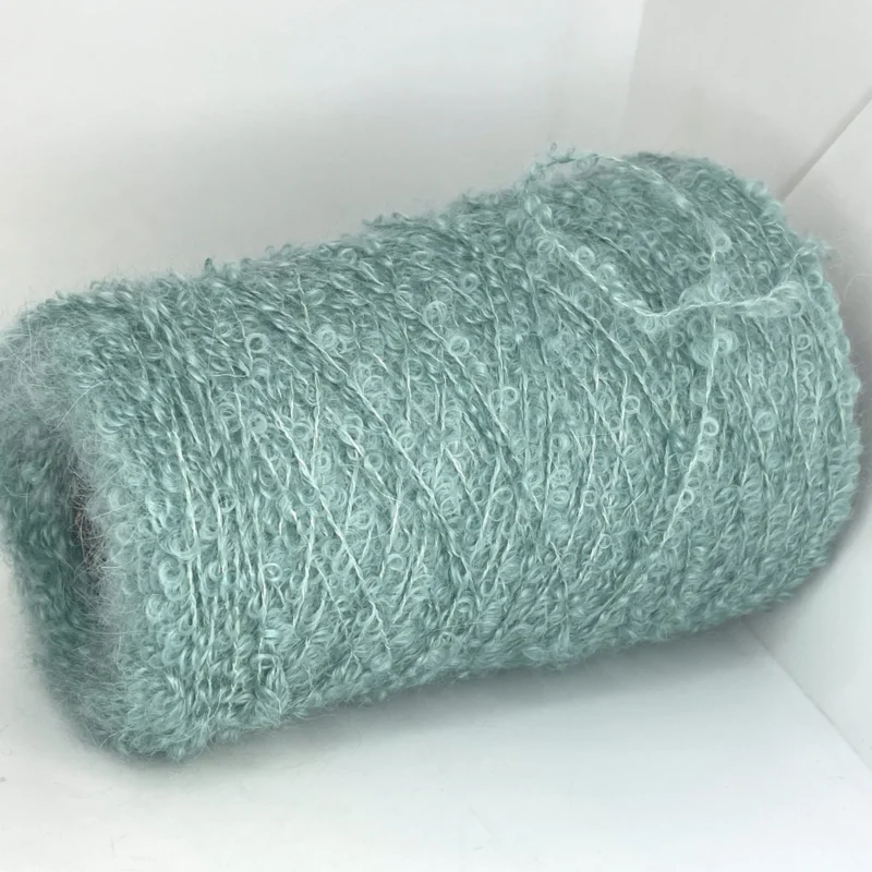 sea-blue-kid-silk-mohair-boucle-yarn-cone-knitting