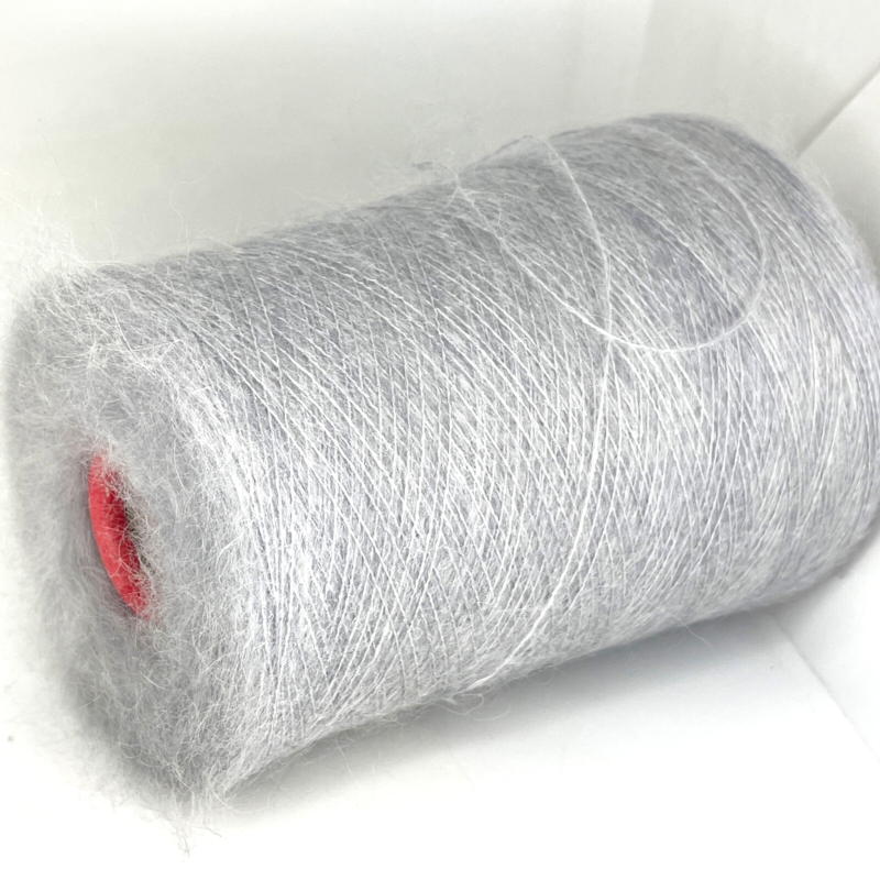 light-gray-kid-silk-mohair-lace-weight-cone-yarn