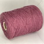 mauve-bordo-silk-bourette-yarn-on-cone-fingering-sock-weight